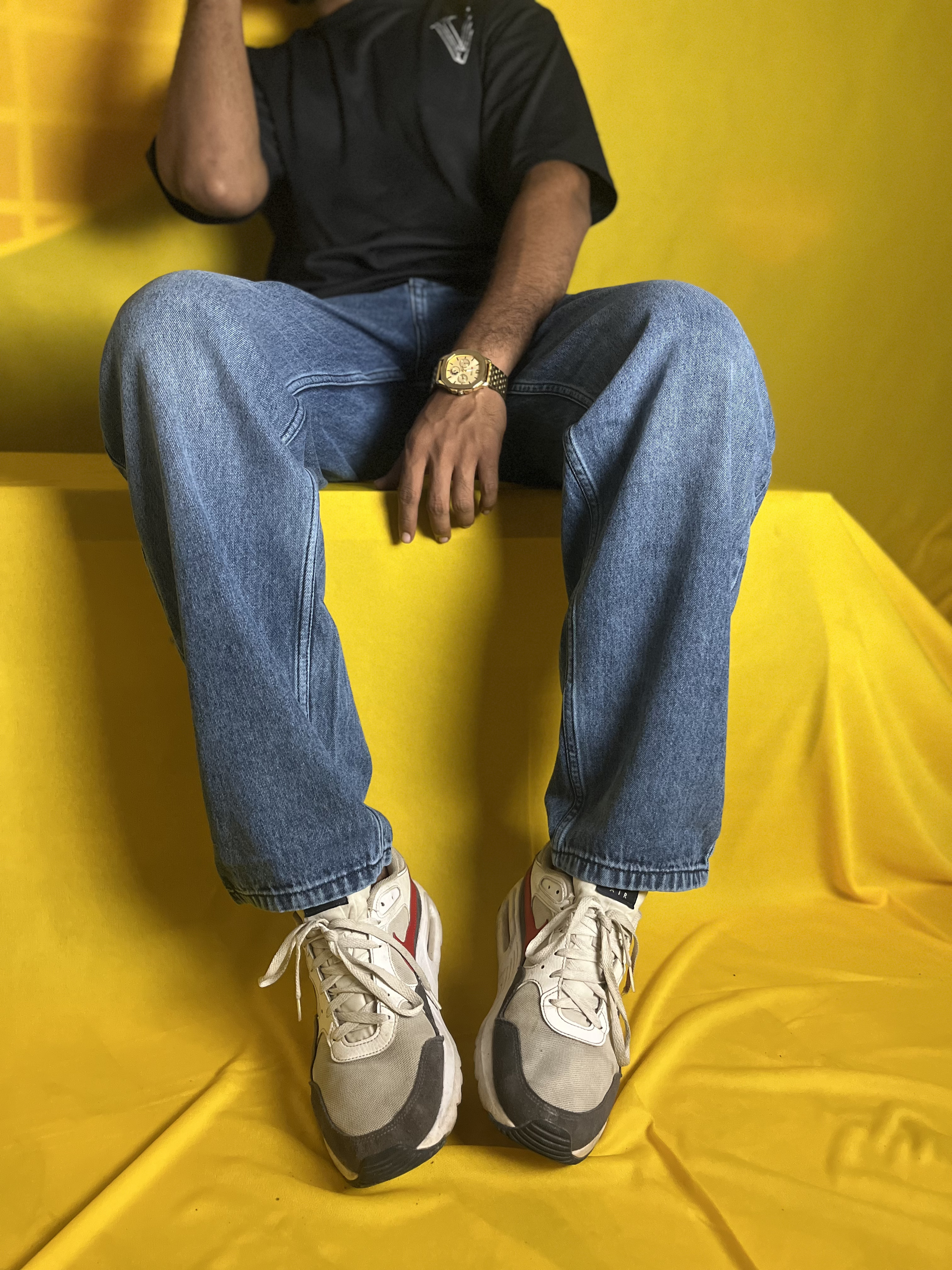 ORANGE Chinos - Black