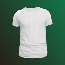 ORANGE Solid Tee - White